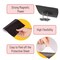 10 Pieces Adhesive Magnetic Sheets, 4" x 6", , with Adhesive Backing, Flexible Picture Magnets, Cuttable Magnetic Sheets.